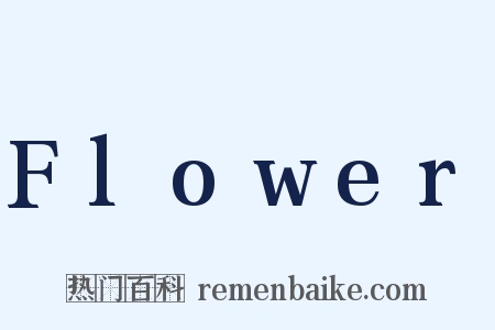 Flower是什么意思的图片